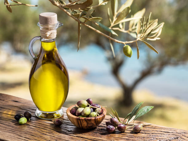 Single variety Koroneiki olives